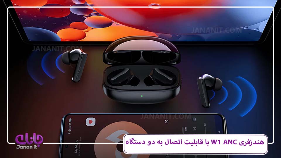 هندزفری هایلو مدل W1 ANC