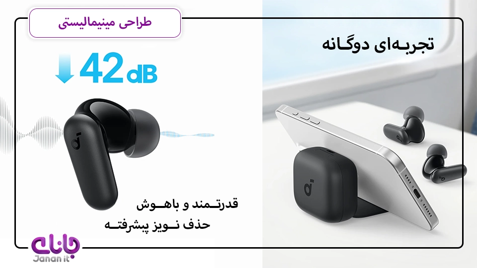 هدفون بی سیم Anker R50i nc 11