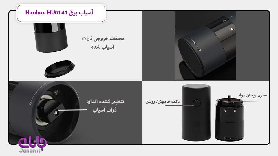 آسیاب نمک و فلفل Huohou HU0141