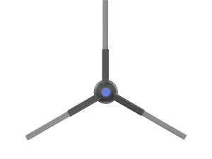 برس کناری جارو رباتیک اکووکس T50 pro OMNI
