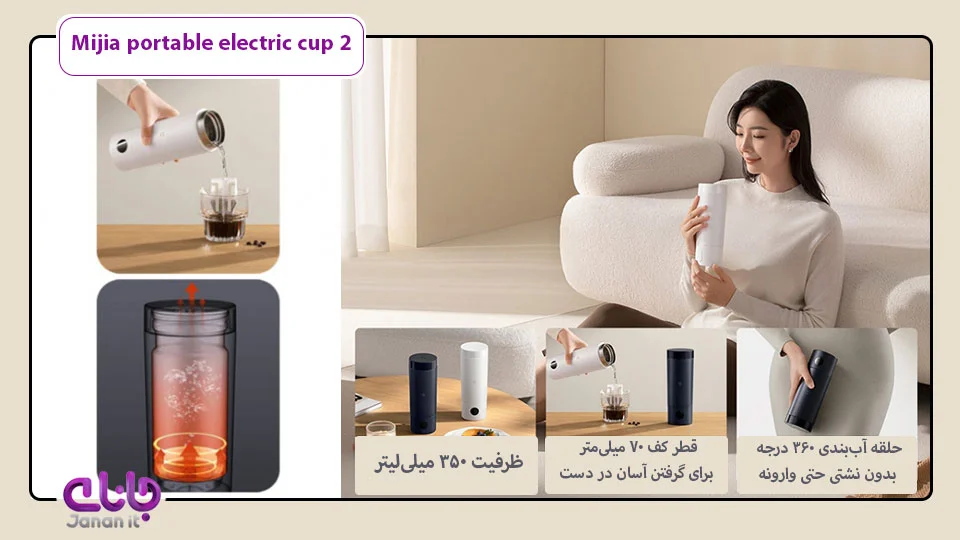 فلاسک برقی Mijia MJDRB02PL