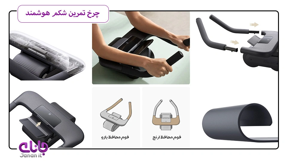 چرخ تمرین شکم هوشمند Mijia MJJFLOTYM