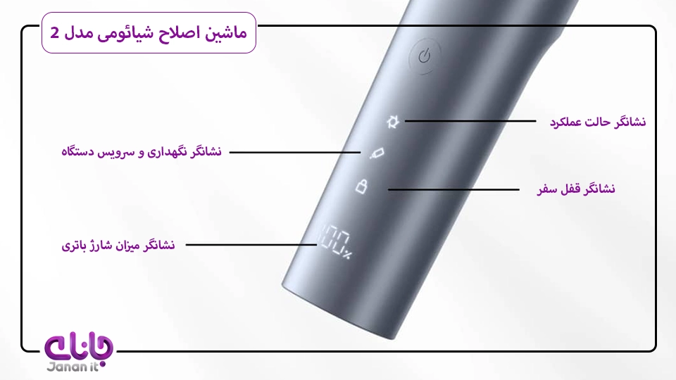 ماشین اصلاح شیائومی مدل 2